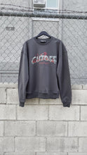 Load and play video in Gallery viewer, Grey Flamed Crewneck
