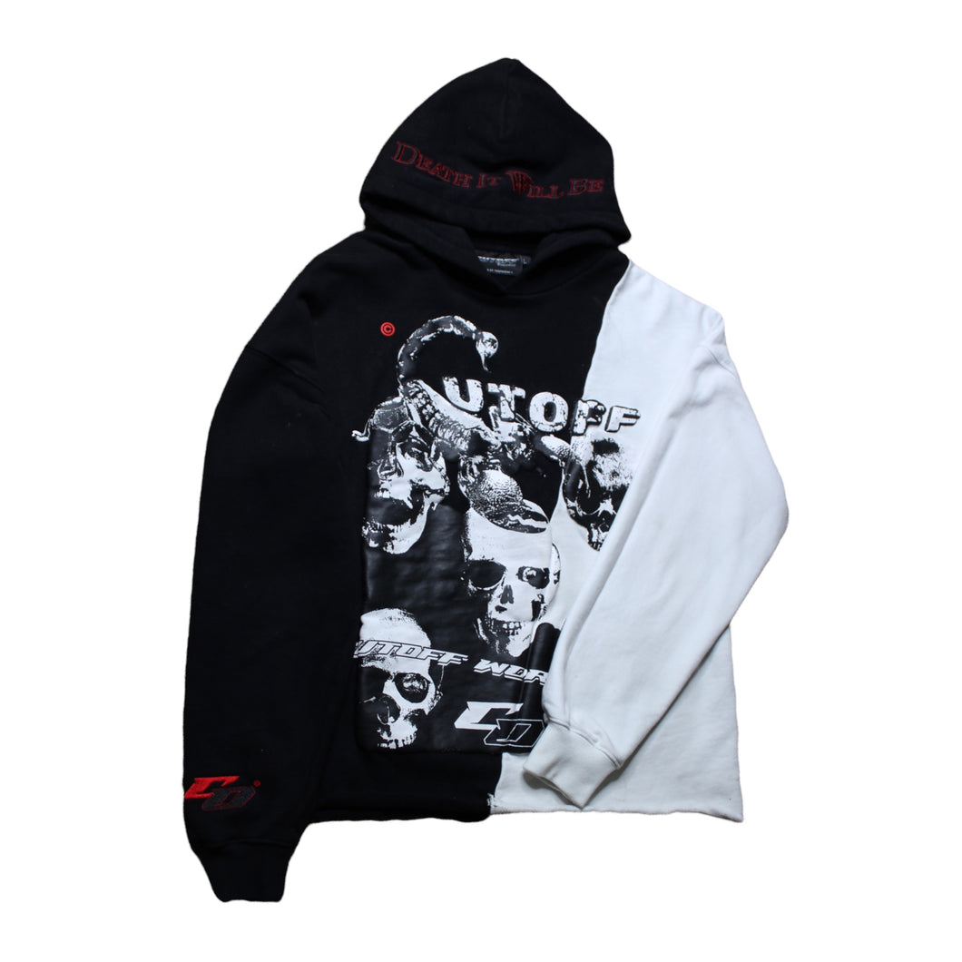 Black & White Heavyweight Hoodie